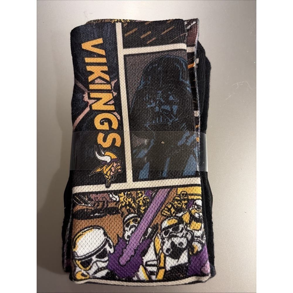 Rock Em Star Wars Minnesota Vikings Socks - Size L/XL